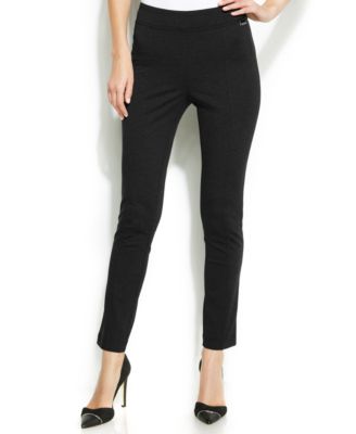 Calvin Klein Solid High-Waist Leggings