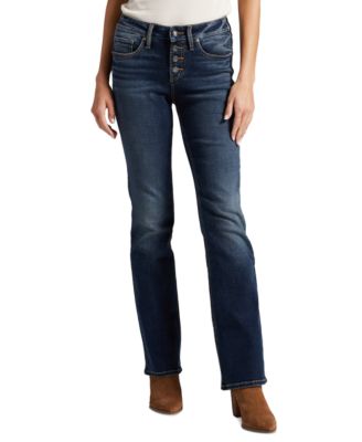 Silver Jeans Co. Womens Suki Mid-Rise Bootcut Jeans