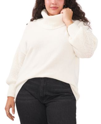 Blouson à col roulé grande taille Vince Camuto-S Rich