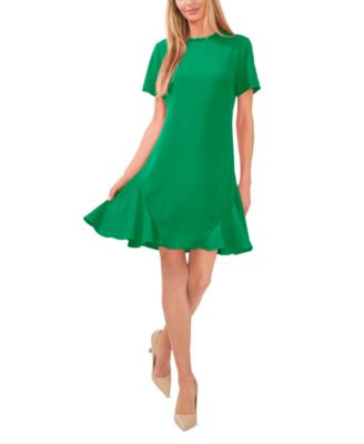 CeCe CeCe Womens Short Sleeve A-Li Lush Green