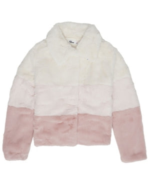 Epic Threads Big Girls Color Block Cony Plush Jacket