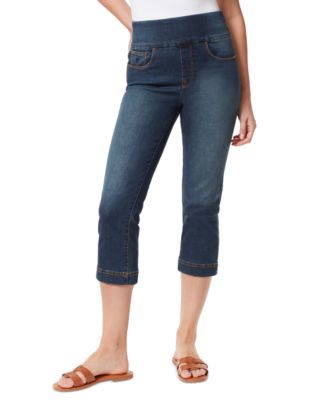 Gloria Vanderbilt Amanda Pull-On Capri Jeans Banaba