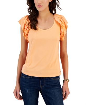 Débardeur à manches flottantes Tommy Hilfiger pour femme