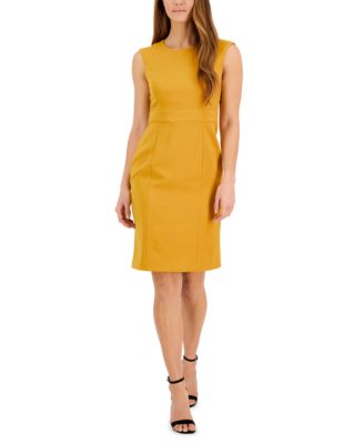 Kasper Womens Sleeveless Sheath Dress