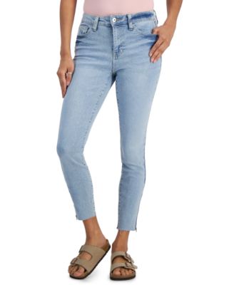 Celebrity Pink Juniors Mid-Rise Skinny Ankle Kiss Off 0