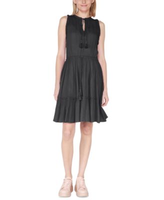 Chemise à col fendu imprimée pour femmes Tape