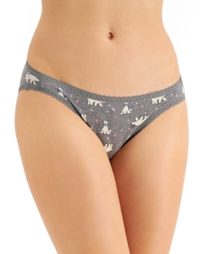 Jenni Womens Whimsy Dot Bikini 1001 Polar Bears XXXL