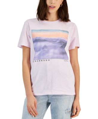 Grayson Threads, The Label Juniors Colorado Landscape Co Purple Small