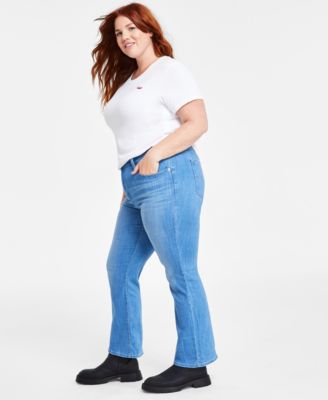 Levis Plus Trendy Bootcut Jeans Lapis