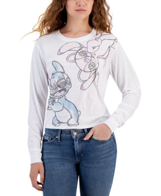 Disney Juniors Stitch Friends Long White M