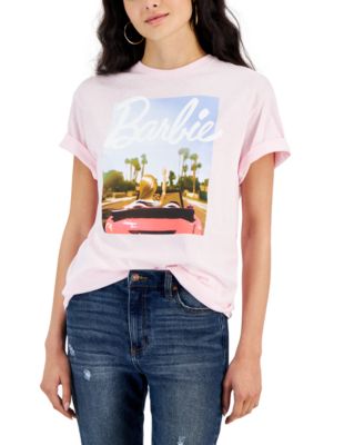 Barbie Juniors Cotton Barbie Graphic Pink S