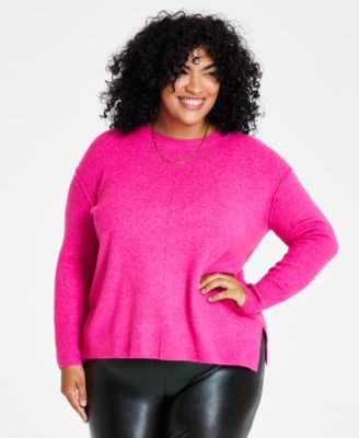 Vince Camuto Plus Size Crewneck Sweater