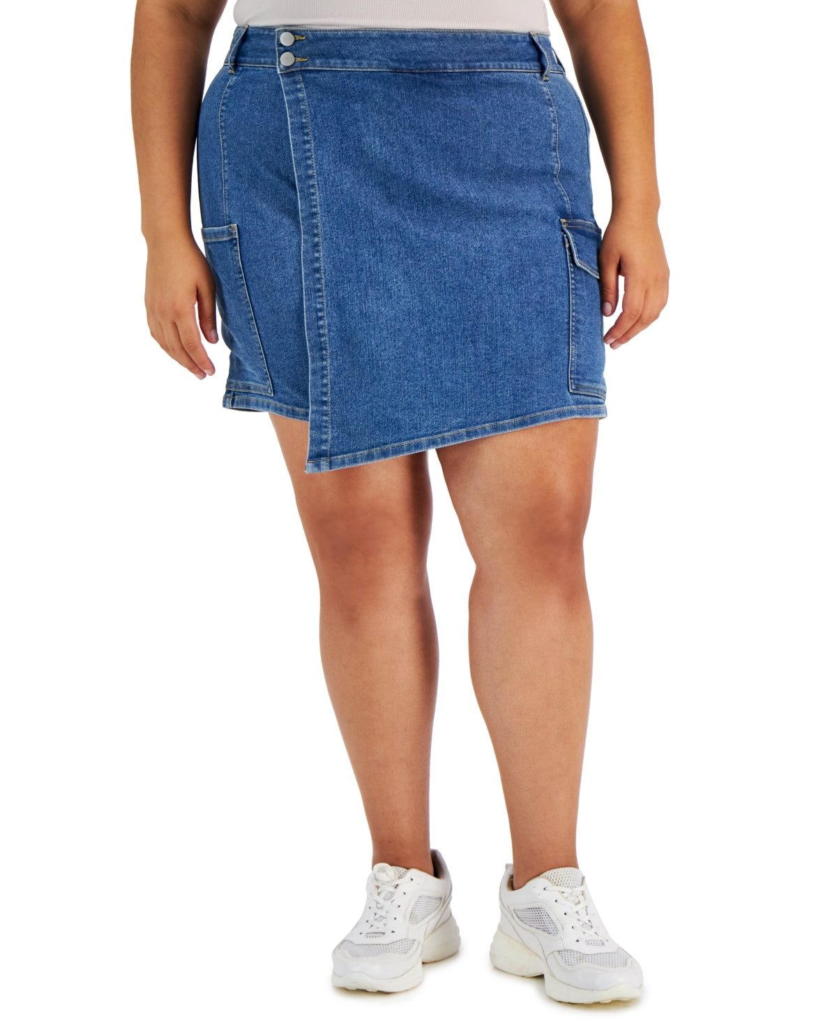 Jupe-short portefeuille grande taille tendance de Tinseltown