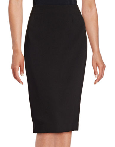 Jupe mi-longue en crêpe Kasper