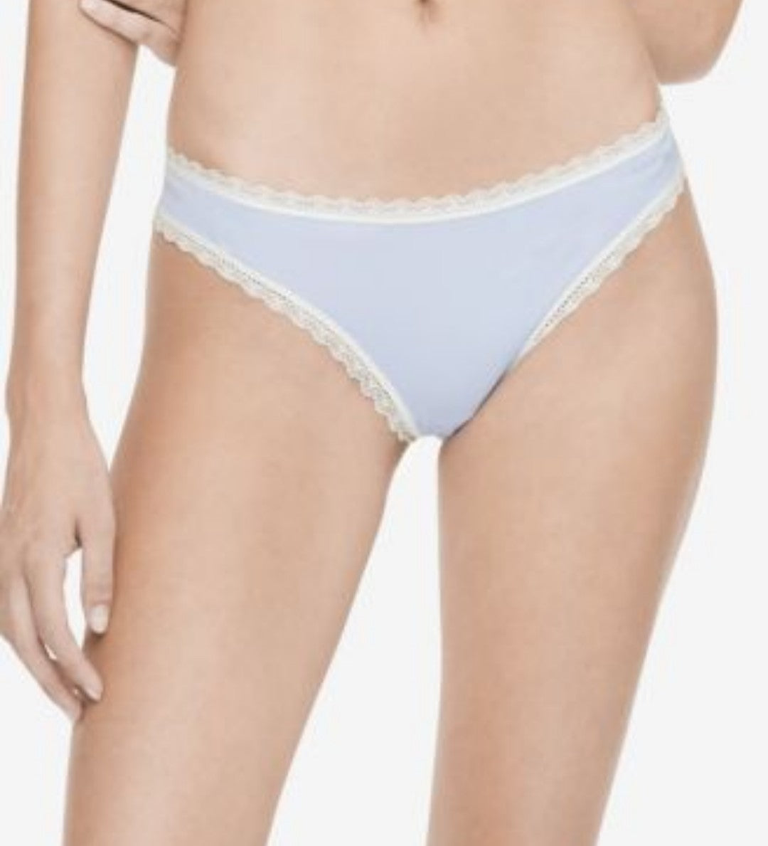 Calvin Klein Womens Lace-Trim Thong