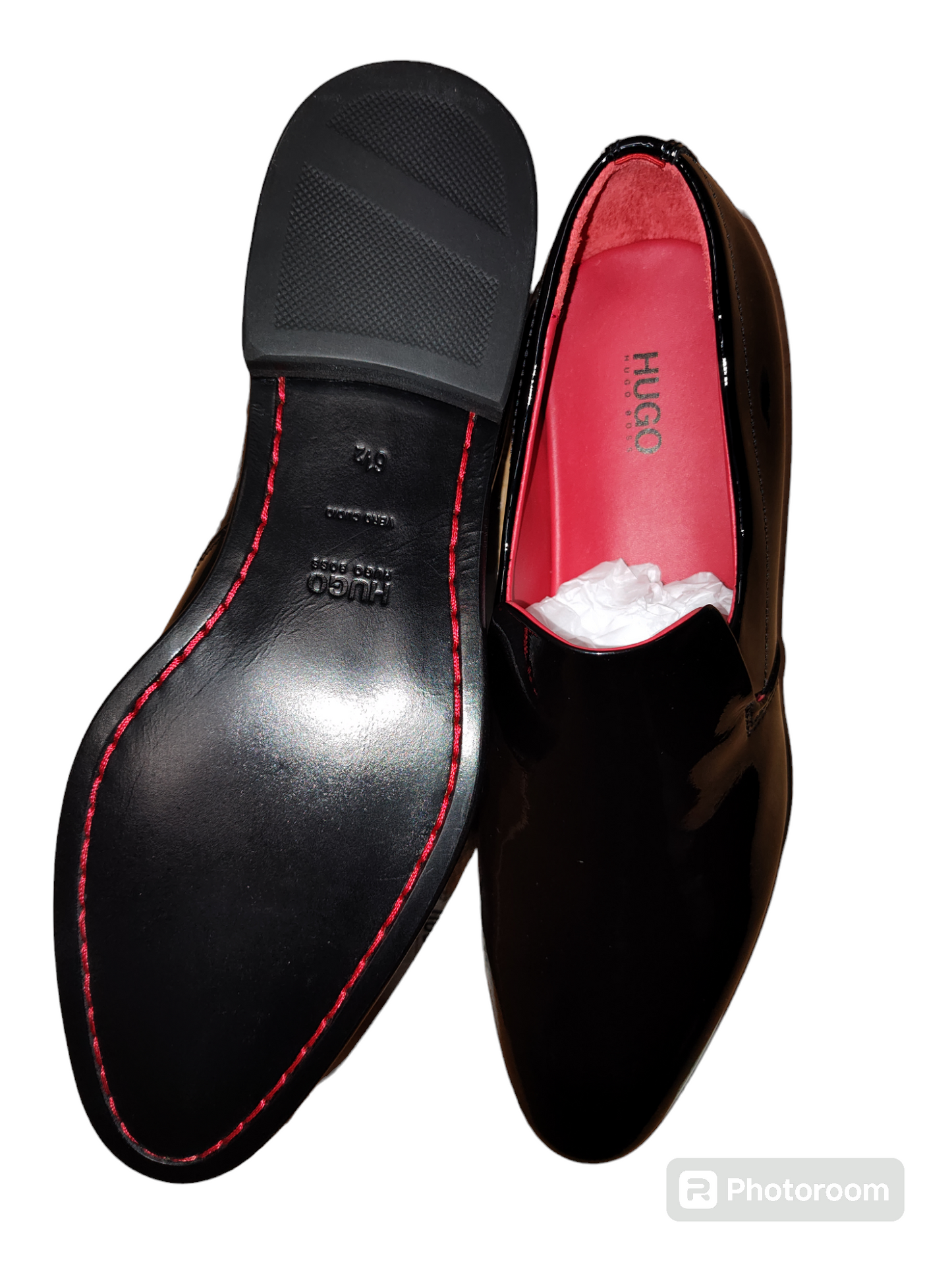 HUGO Men's Appeal Patent Leather Slip-On Loafers