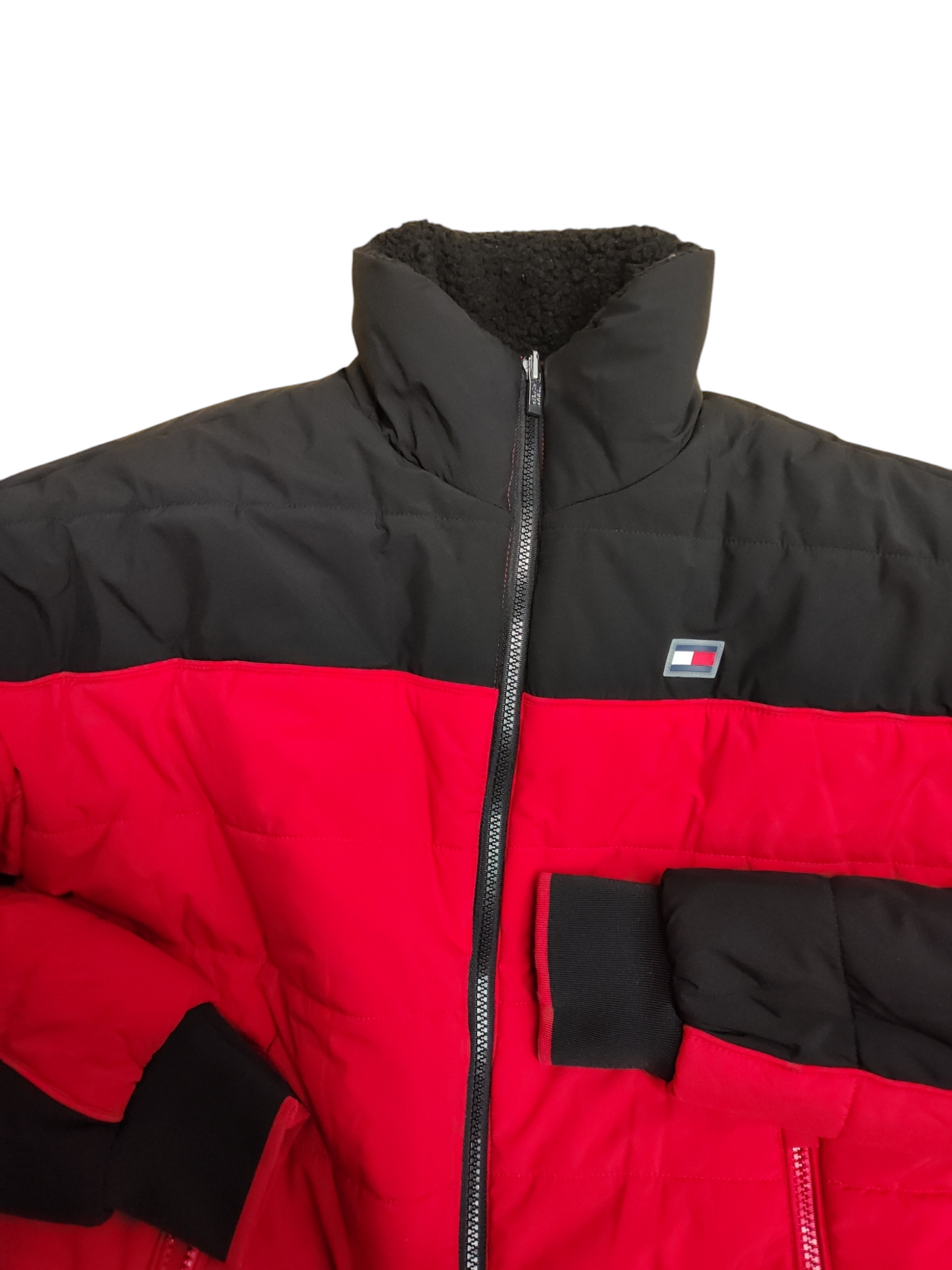 Tommy Hilfiger Womens Reversible Sherpa Jacket