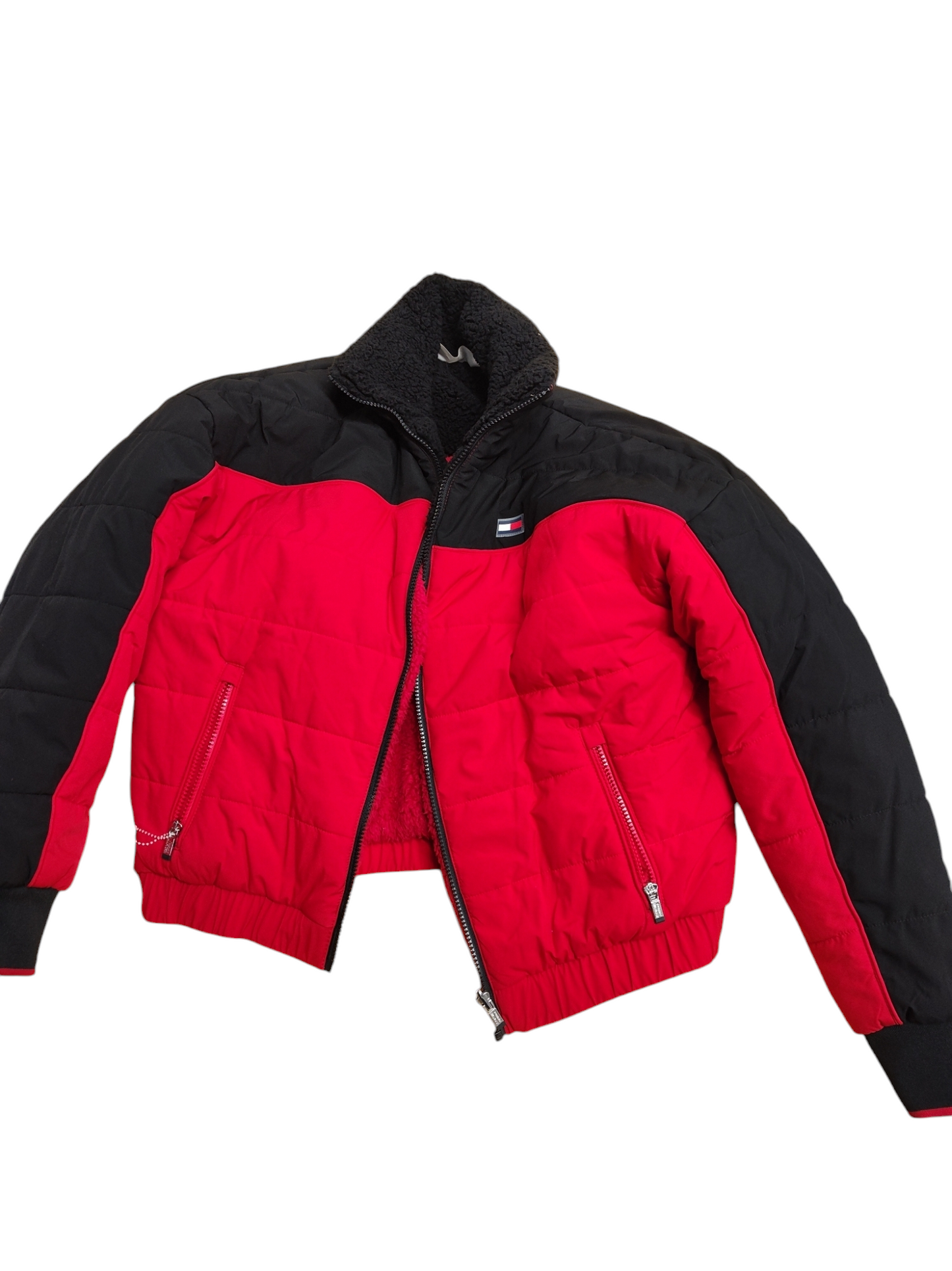 Tommy Hilfiger Womens Reversible Sherpa Jacket