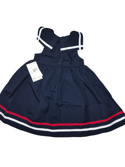 Good Lad Toddler Girls Nautical-Collar Navy