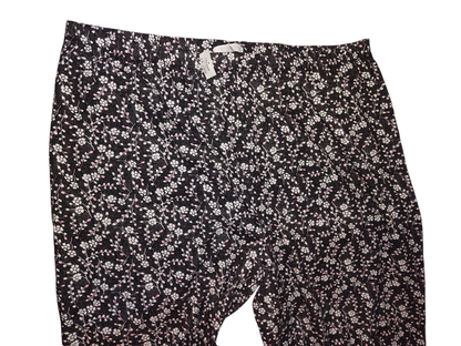 (Copy) Charter Club Plus Size Cotton Button-Front Brushed Knit pajama pants only. Top not included.  Floral XXL