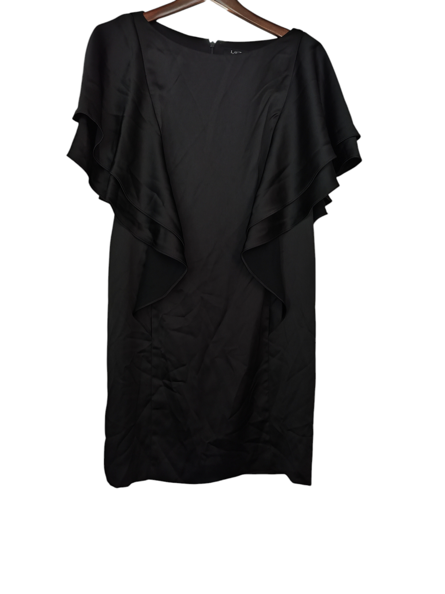 Robe de cocktail en satin pour femme Lauren Ralph Lauren
