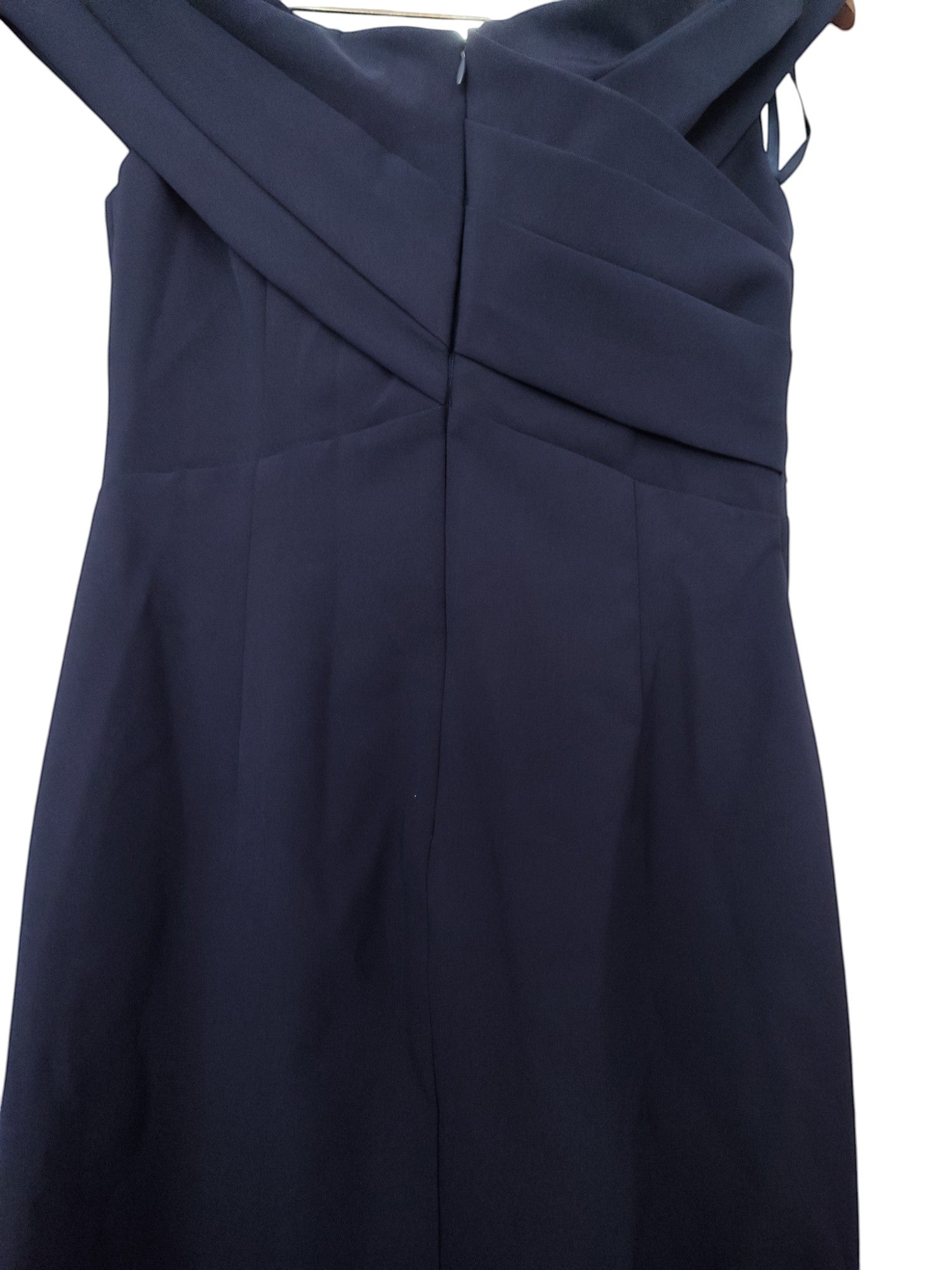 Lauren Ralph Lauren Womens Crepe Off-the-Shoulder Dress closeup
