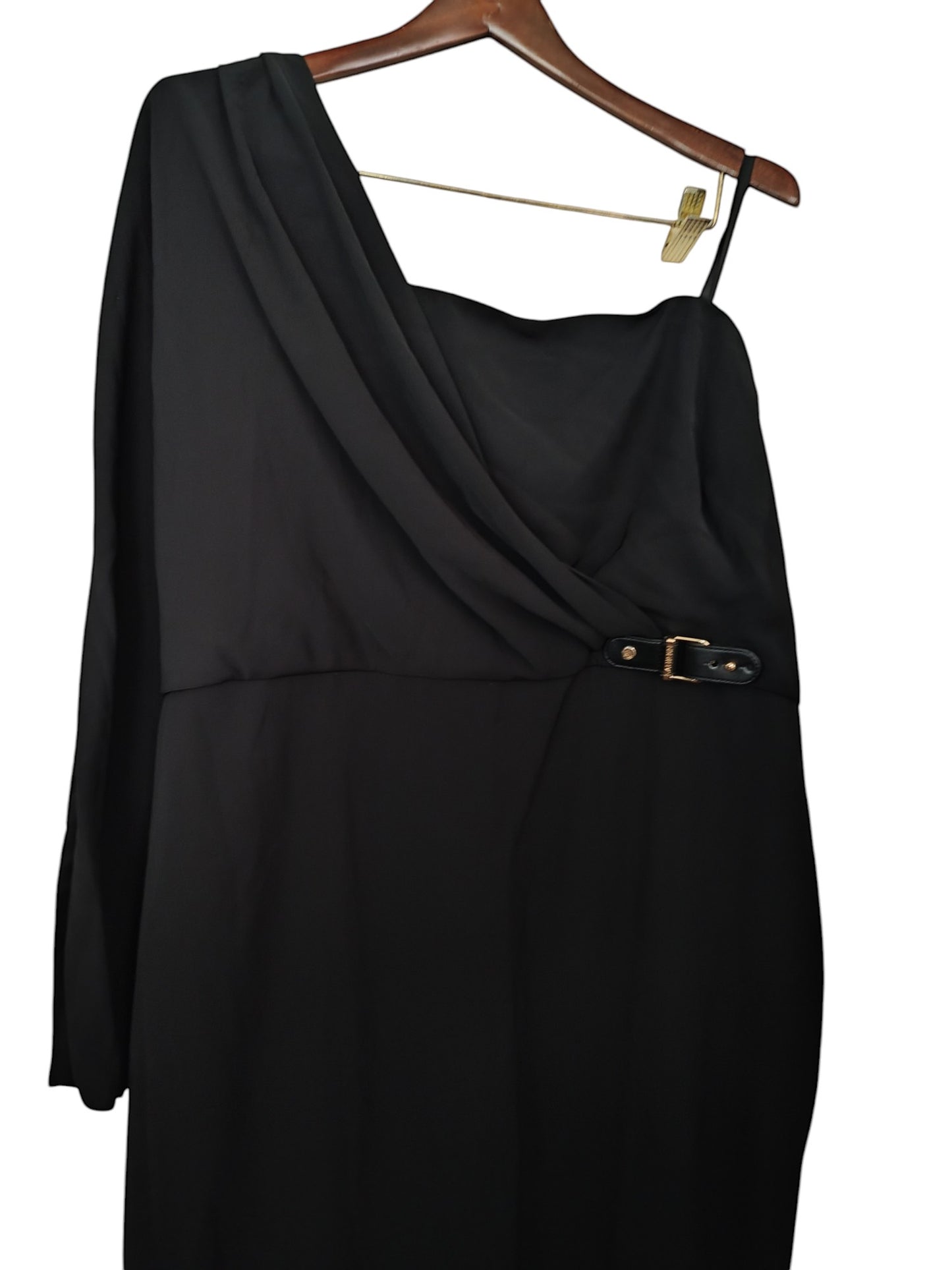 Lauren Ralph Lauren One-Shoulder Georgette Cocktail Dress