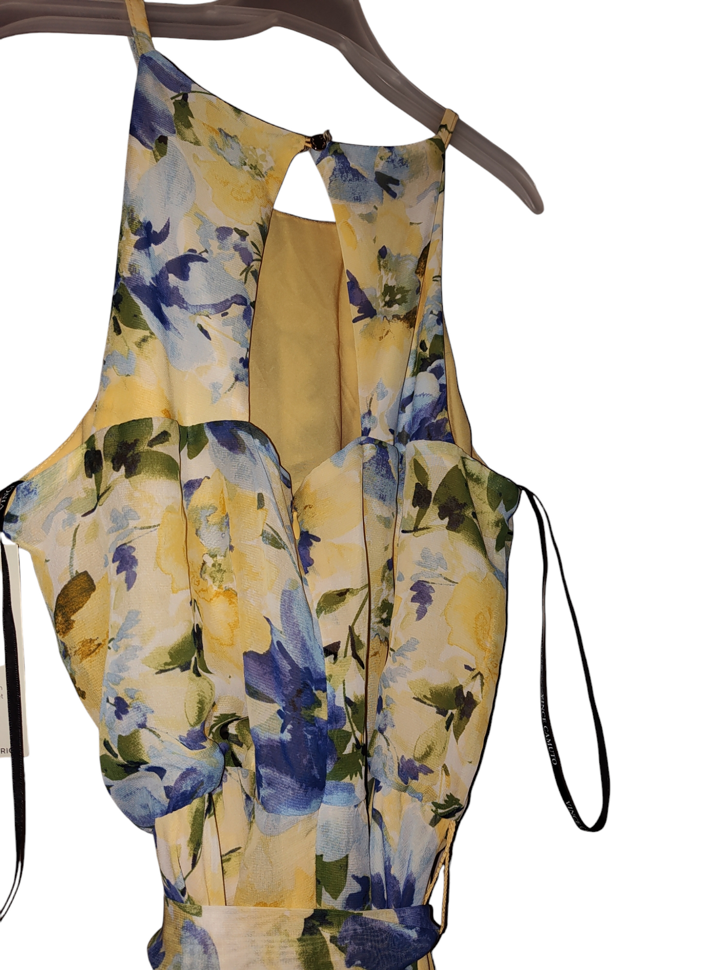 Haut en mousseline de soie imprimé pour femme Vince Camuto