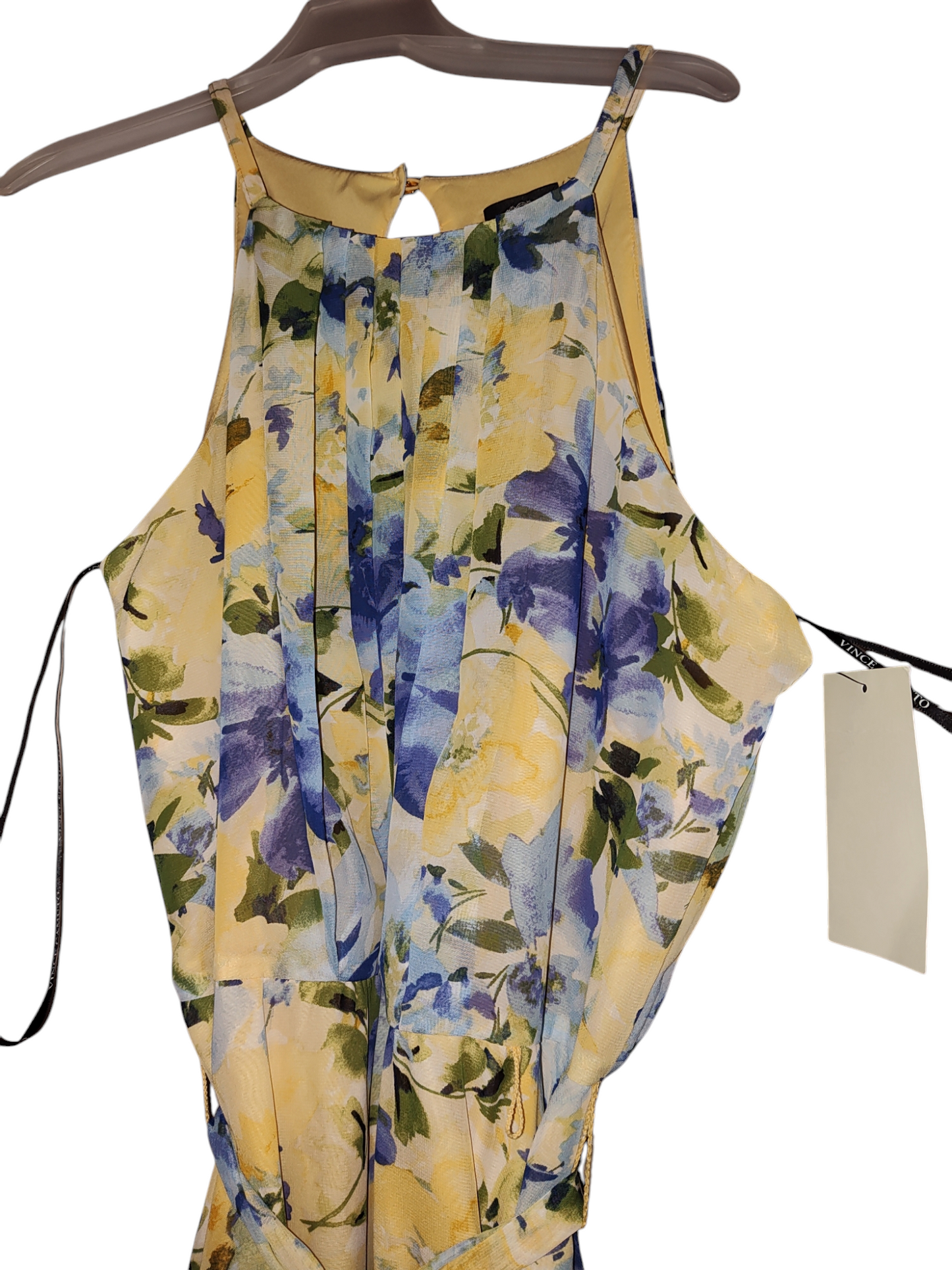 Haut en mousseline de soie imprimé pour femme Vince Camuto