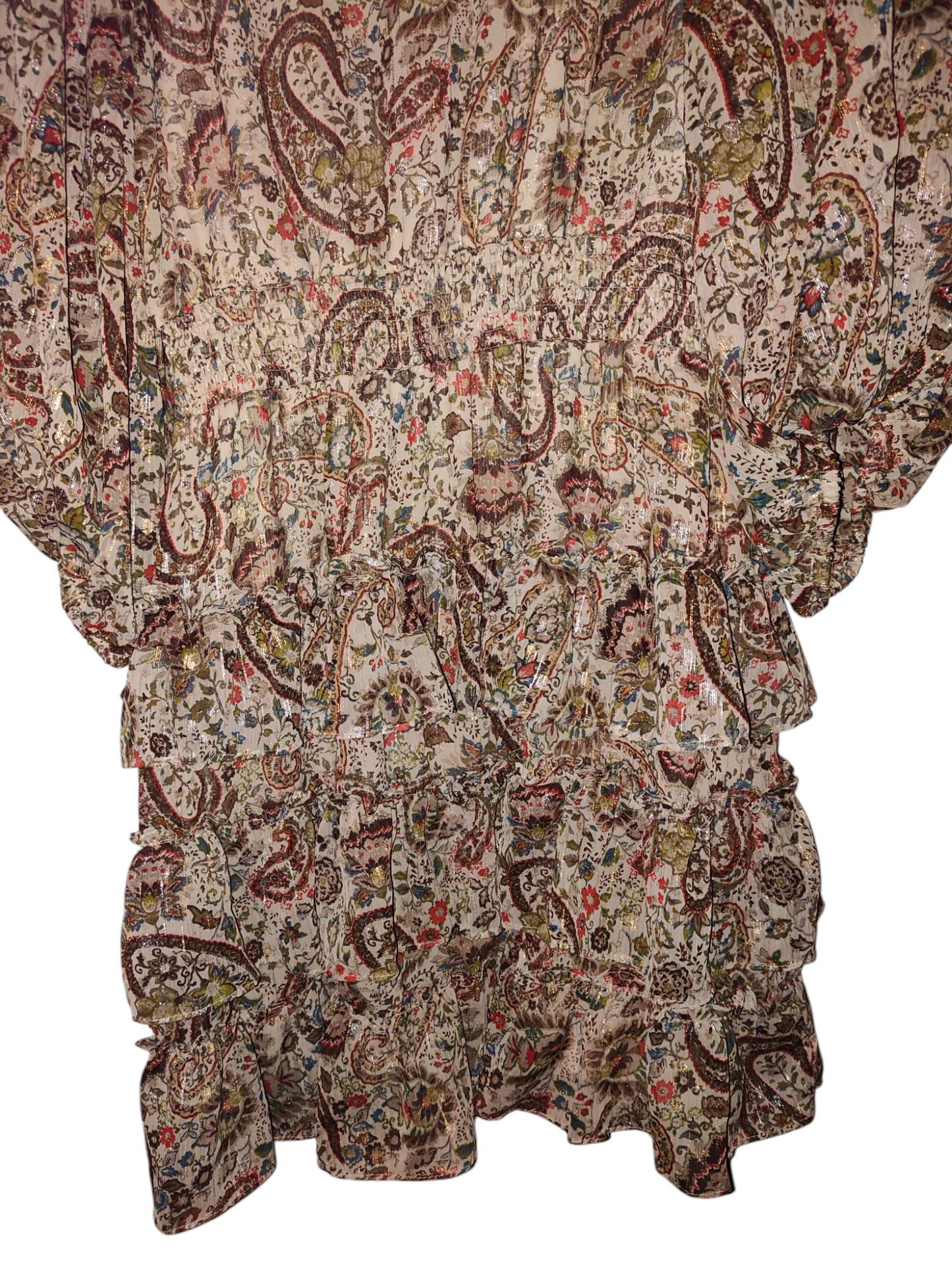 Nuisette grande taille Vince Camuto à col en V et volants