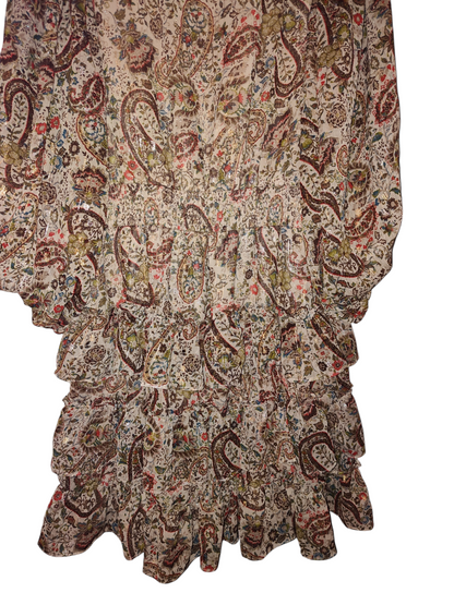 Nuisette grande taille Vince Camuto à col en V et volants