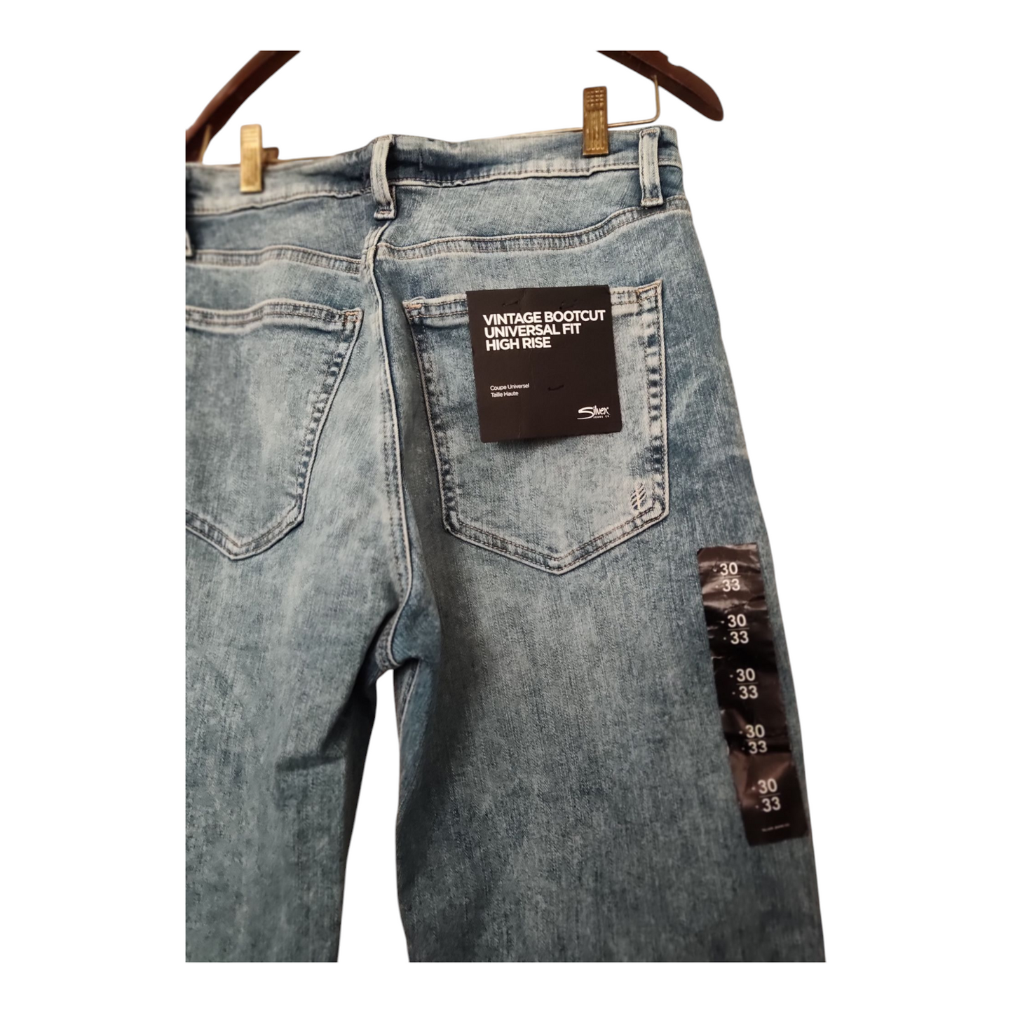 Jean taille haute d'inspiration vintage pour femme de Silver Jeans Co.