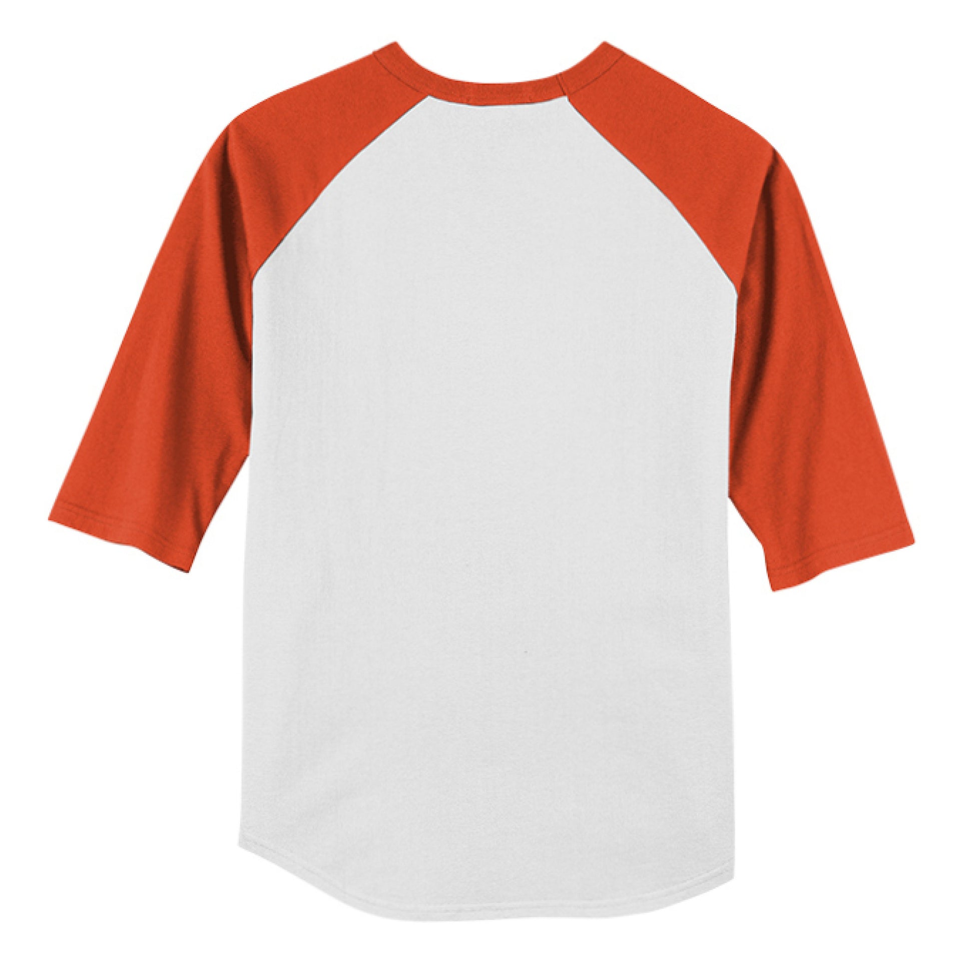 WHITE / DEEP ORANGE - BACK