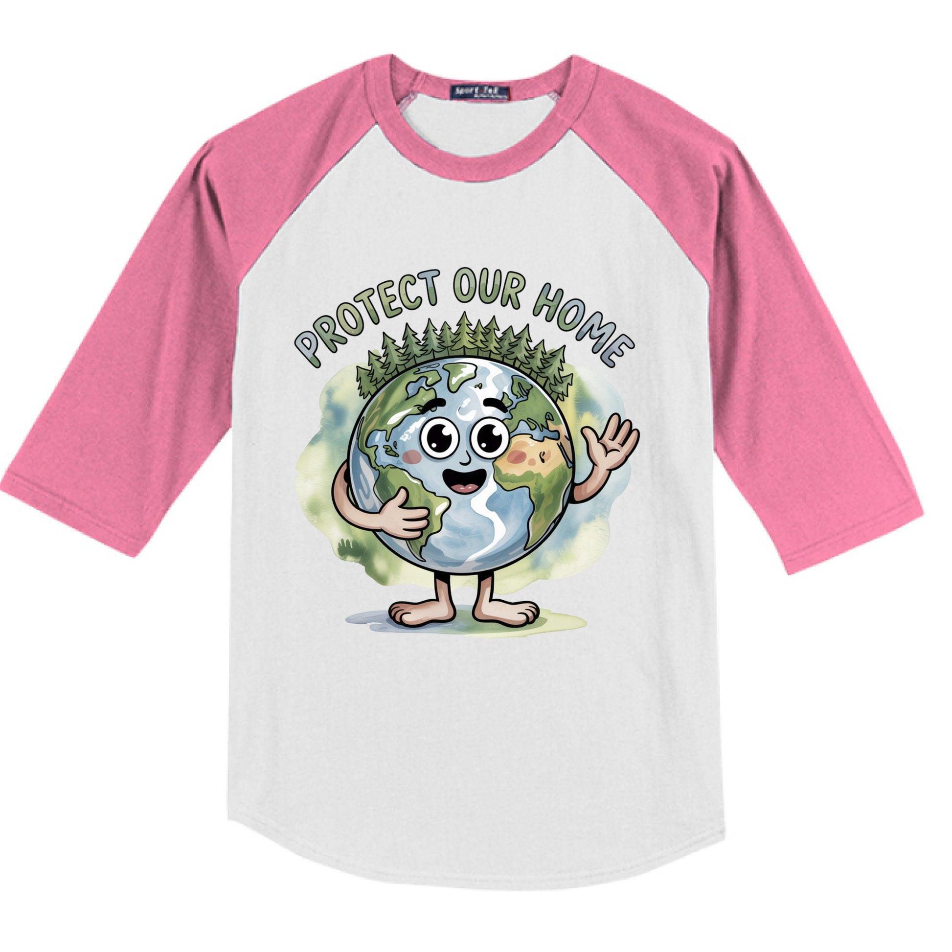 WHITE / BRIGHT PINK - FRONT