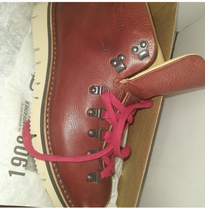 Fracap Men's Leather Sport Boots. Brown. W accessories