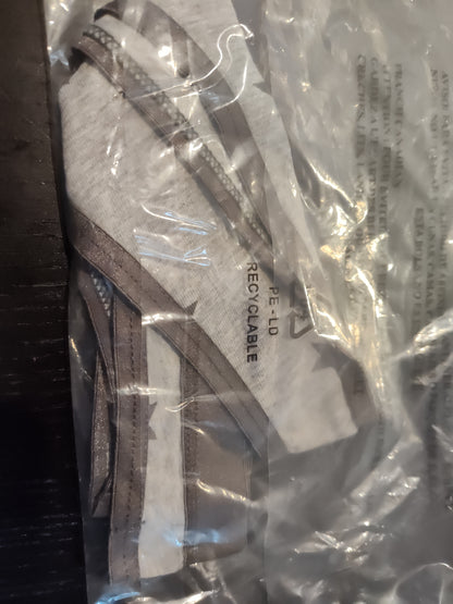 Jenni Cotton Print Satin Trim Thong Stars Medium