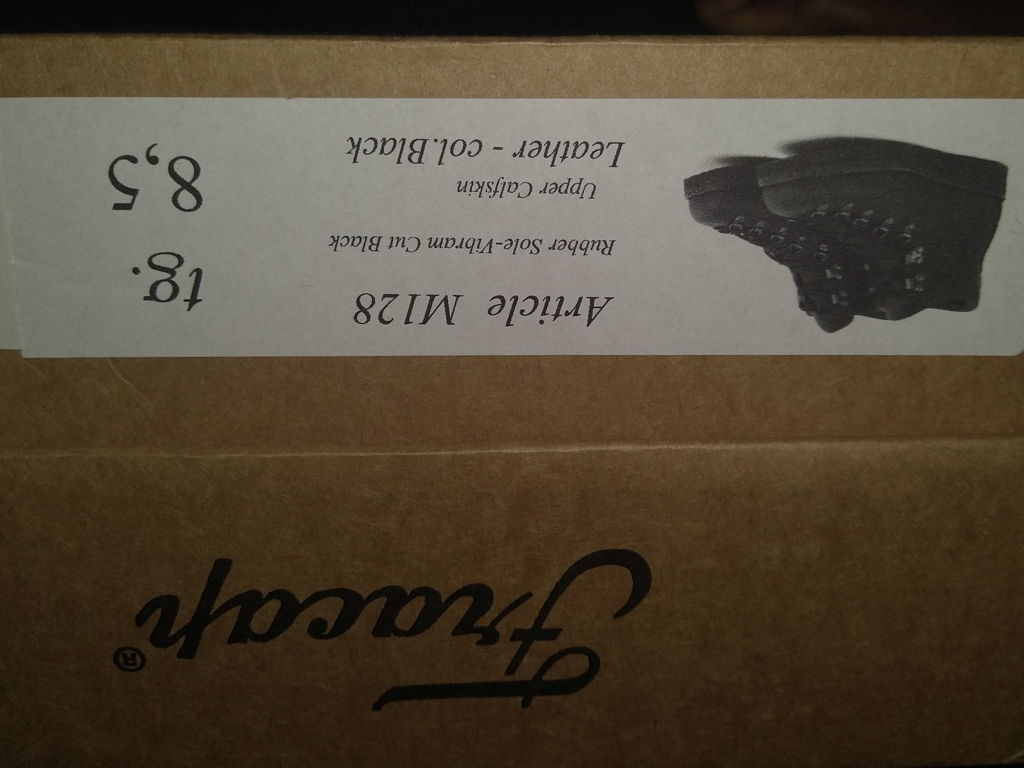 Fracap M128 Commando Sole Scarponcino Boot – Men’s Black (Size 8.5 US)