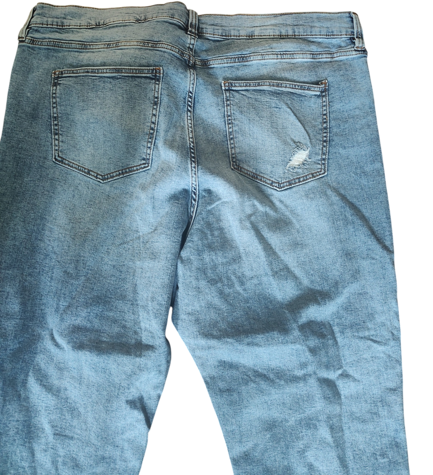 Celebrity Pink Trendy Plus Size Girlfriend Cuffed Denim Pants- Handsome Devil