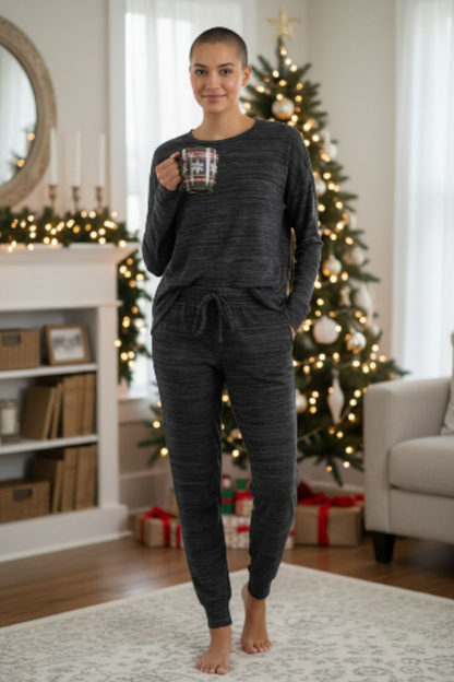 Ensemble de pyjama en molleton French Terry Alfani