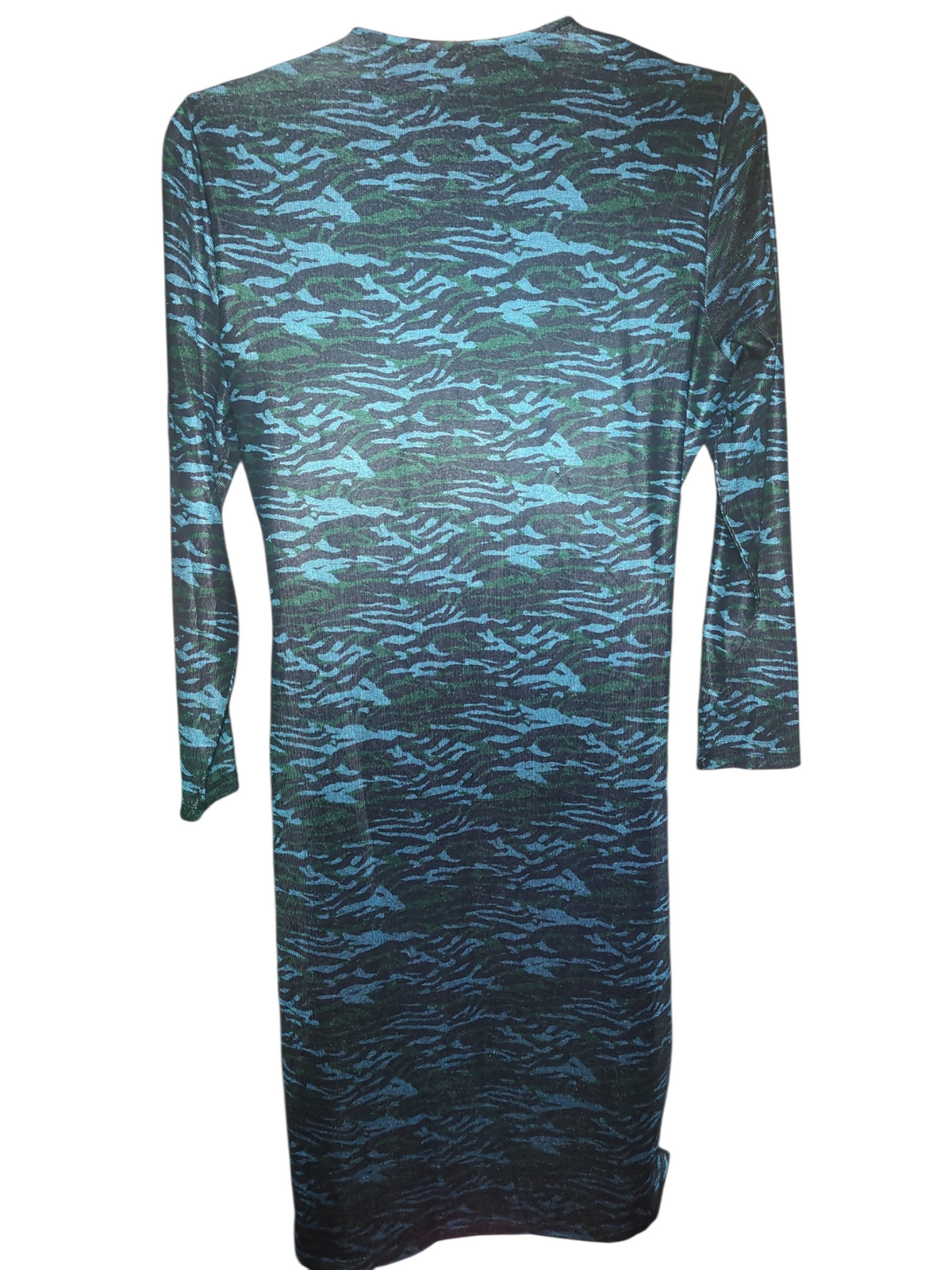 Anne Klein Nomad Printed Faux-Wrap Dress - Anne Black Multi