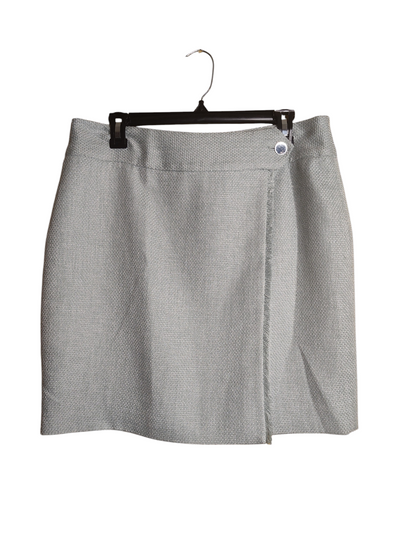 Calvin Klein Womens Tweed Pencil Skirt Jadeite Mint Green 10