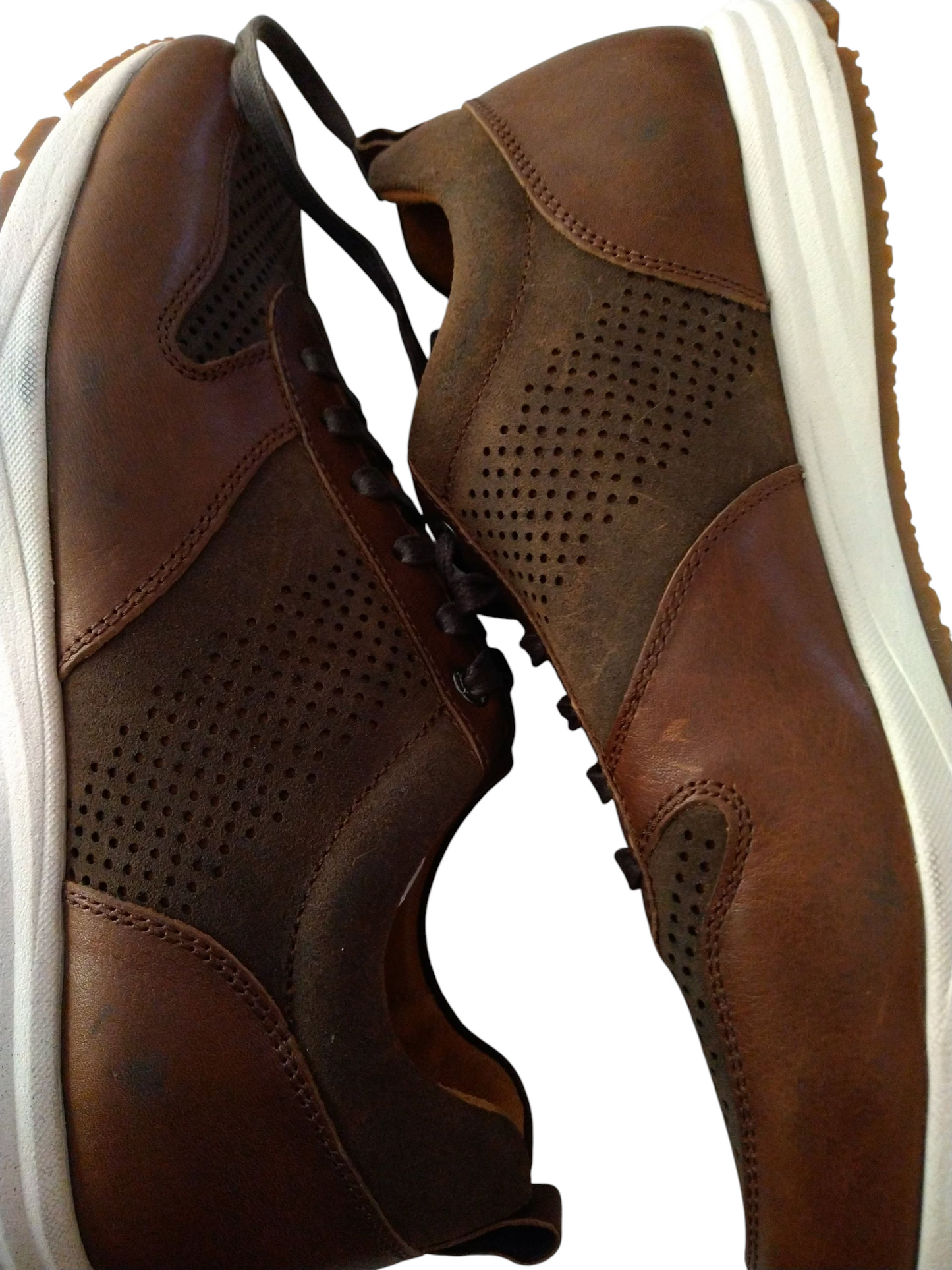 Baskets en daim expresso Gordon Rush Rubin