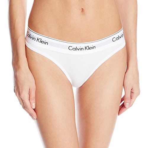 Calvin Klein Women's Modern Cotton Thong Underwear F3786
