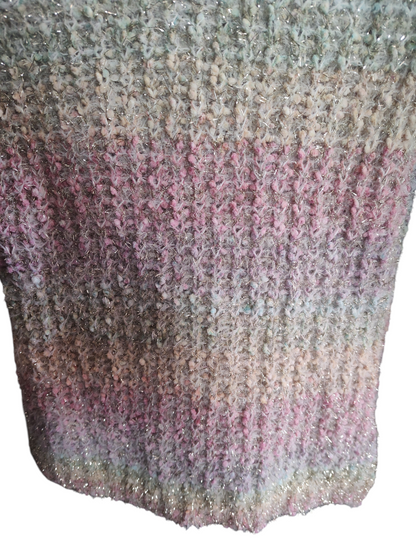 Epic Threads Toddler Girls Striped Twist Sweater Top. Creole Pink.