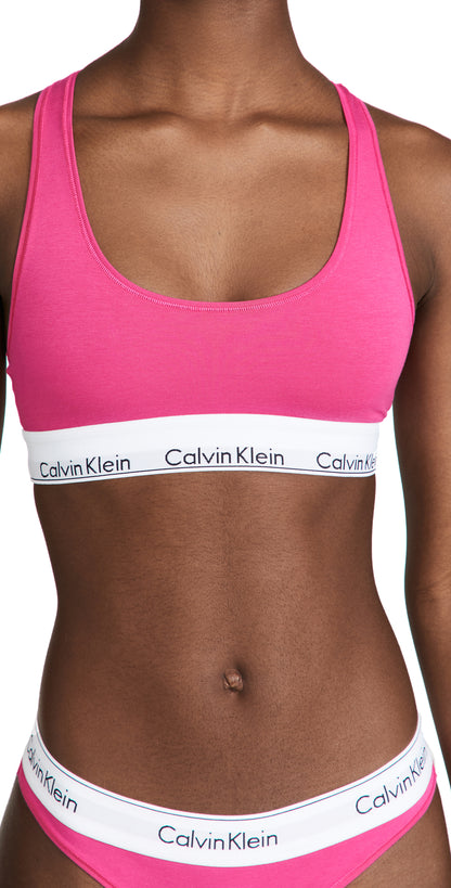 Soutien-gorge en coton moderne Calvin Klein F3785 Deep