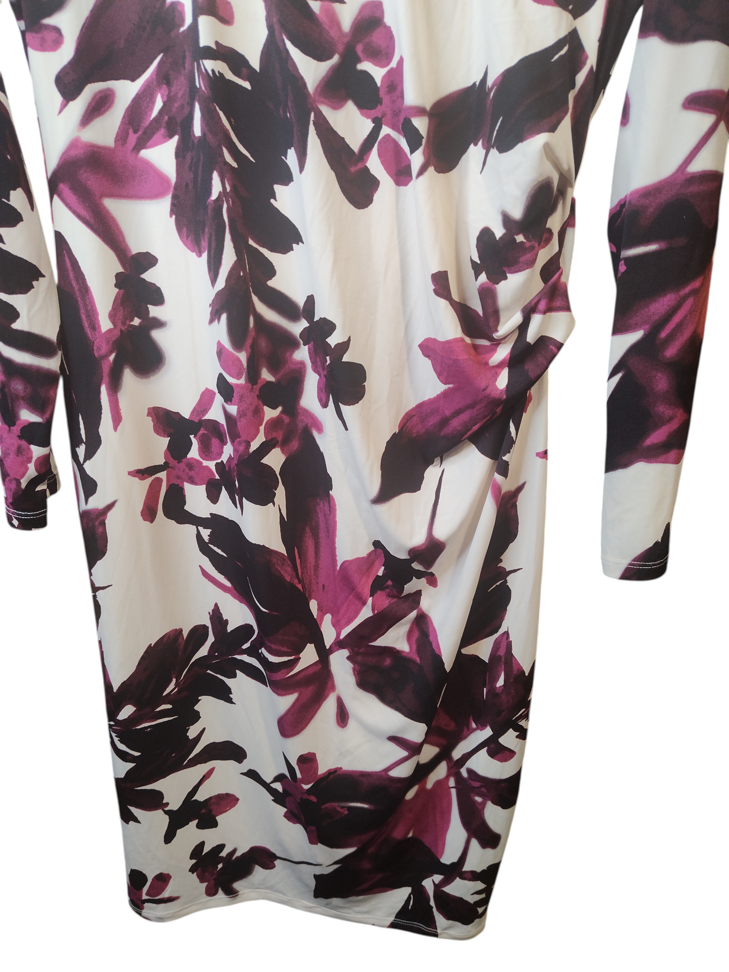 T-shirt à manches longues et imprimé floral Calvin Klein pour femme