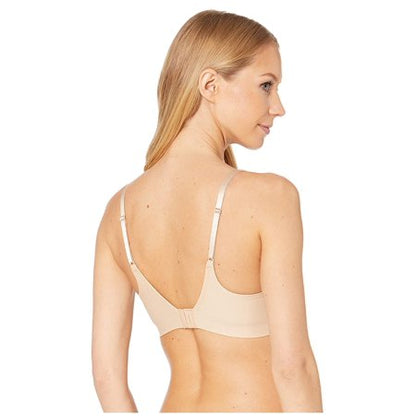 Calvin Klein Invisibles Wirefree Mesh Unlined Triangle Bralette QF5380