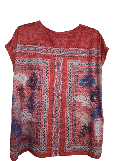 AVENUE Avenue Macie Burnout Rubis Taille Plus