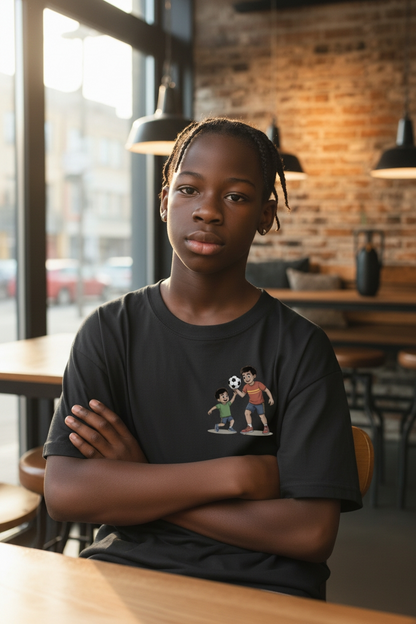 Boys Soccer T-Shirt – Kids Soccer Love Graphic Tee