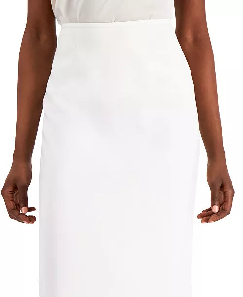 Jupe mi-longue en crêpe Kasper